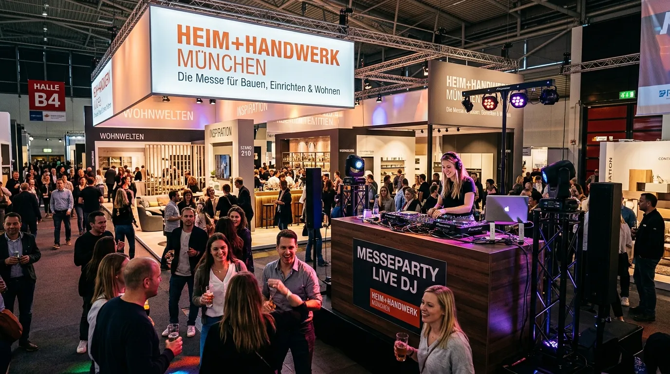DJ für Messeparty in München, Abbildung 1